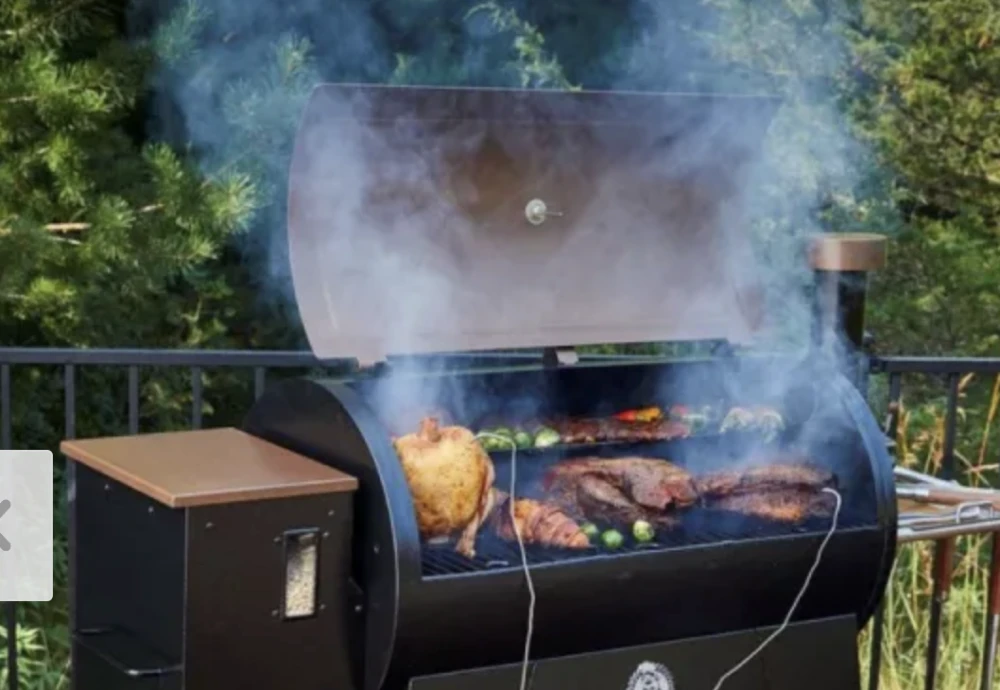 combination grill and smoker